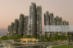 Huafa Group Zhuhai Residential Project 1:100 - 1