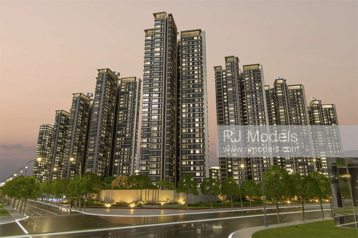 Huafa Group Zhuhai Residential Project 1:100 - Image 1