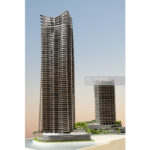KPF, Mandarin Oriental Residences, Miami, 1:400 - 1
