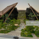 Neom Octagon School Campus Sectional, KSA 1:100 - 1