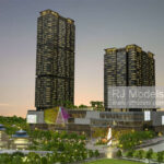 Huafa Group Zhuhai Residential Project 1:150 - 1