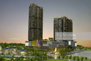 Huafa Group Zhuhai Residential Project 1:150 - 1