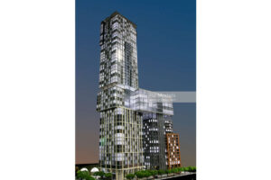 Akkon Bonway North Tower, London, 1:150 - 2