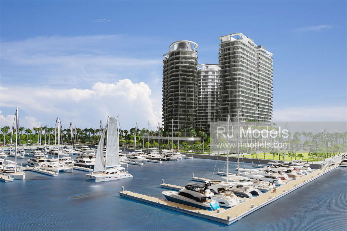 Related, Bahia Mar, Miami, 1:128 - Image 1