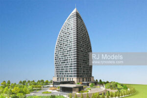 Pasha, The Ritz Carlton Residences, Baku, 1:200 - 2