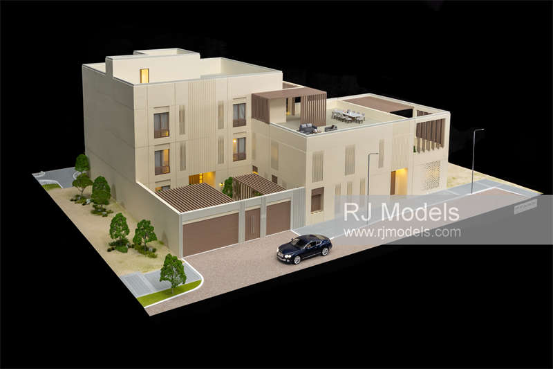 Villa model in Muscat, Oman