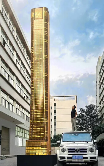 Large scale model building